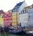 In de Nyhavn in het centrum van Kopenhagen